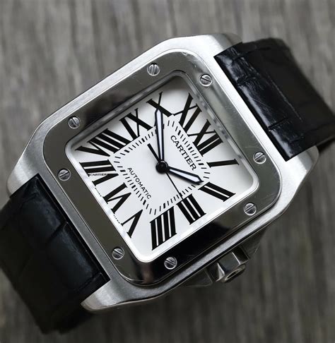 cartier santos 100 automatic.